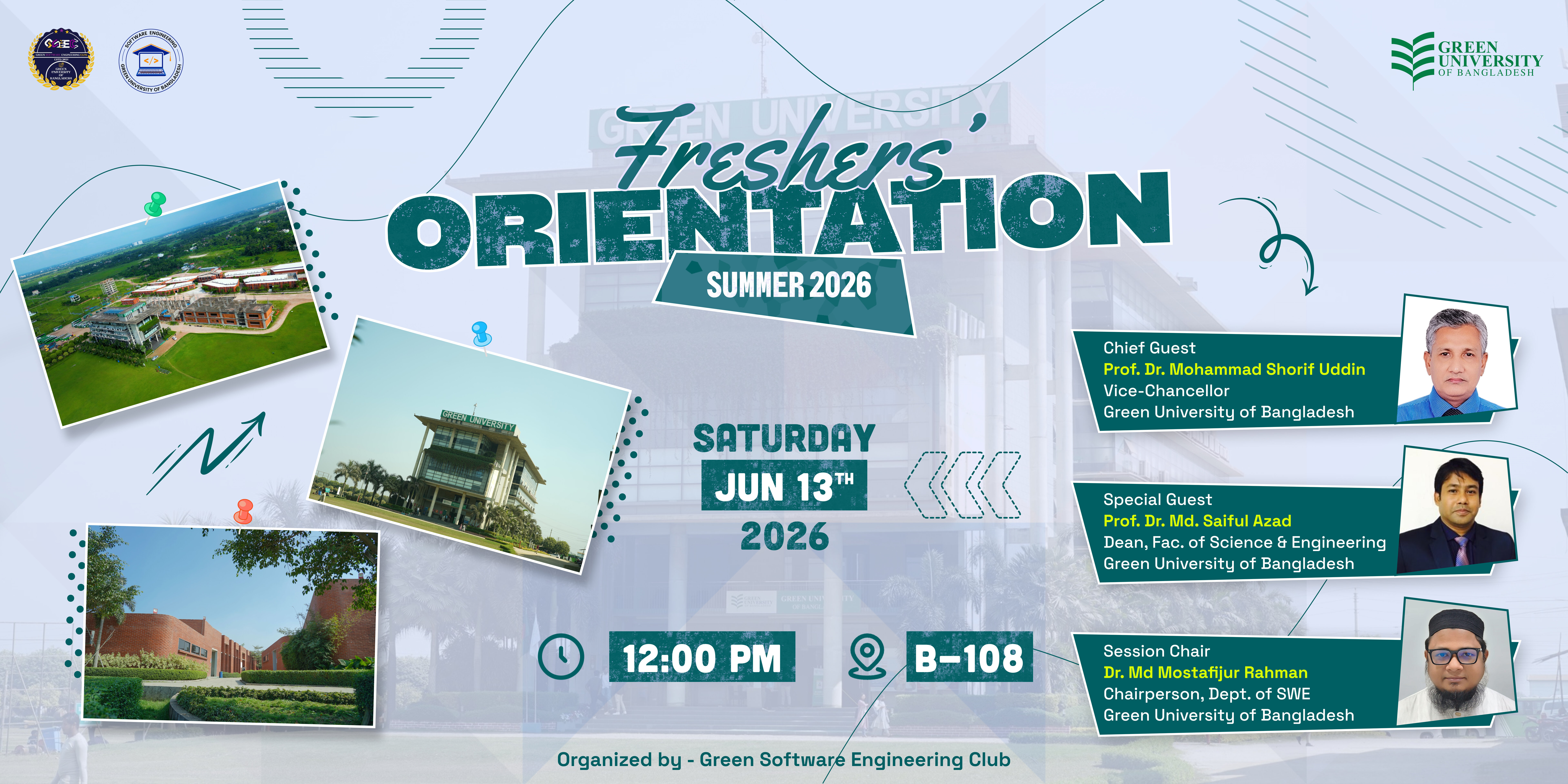 Fresher's Orientation - Summer 2026