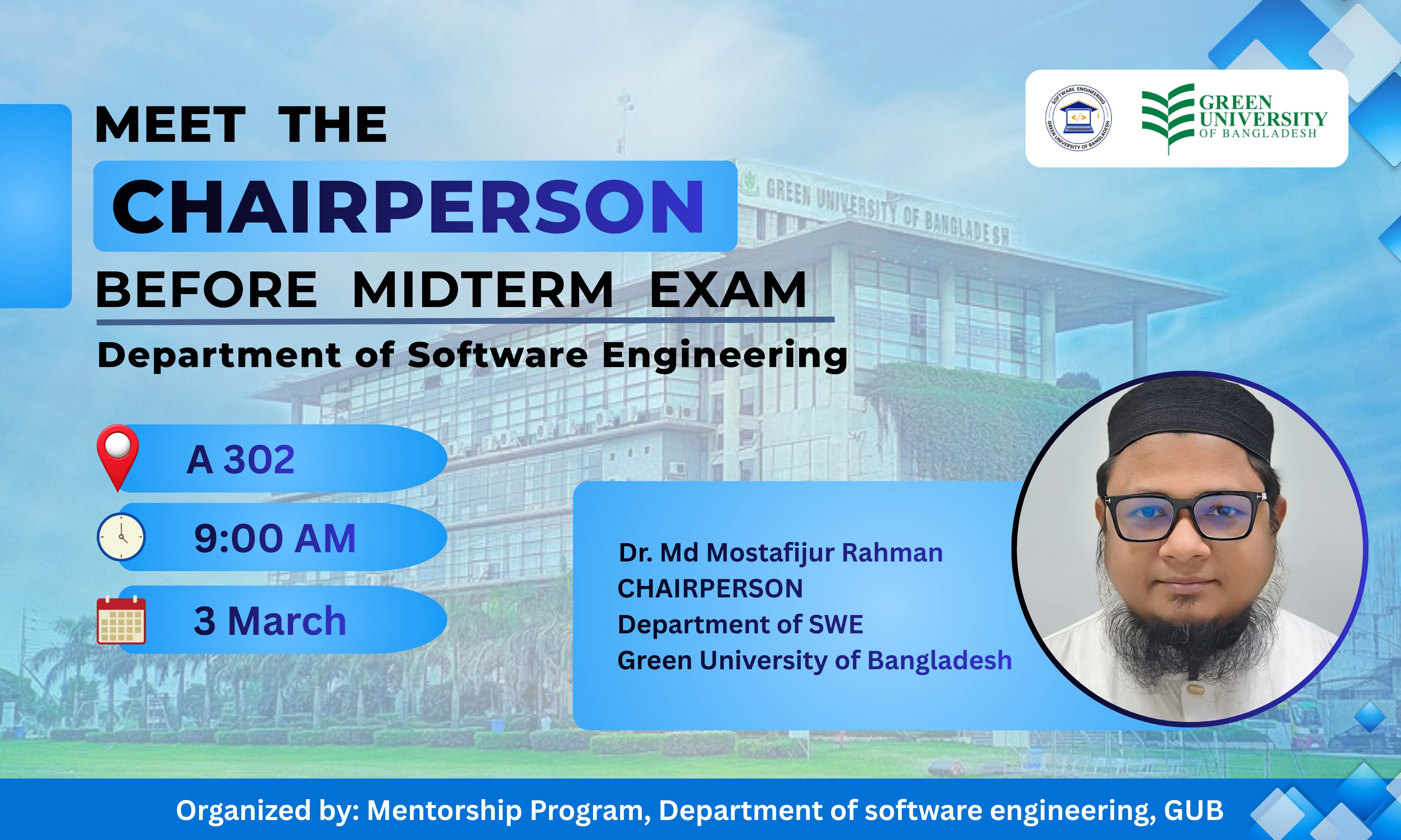 Chairperson Meets with First Semester Students - 261 Batch