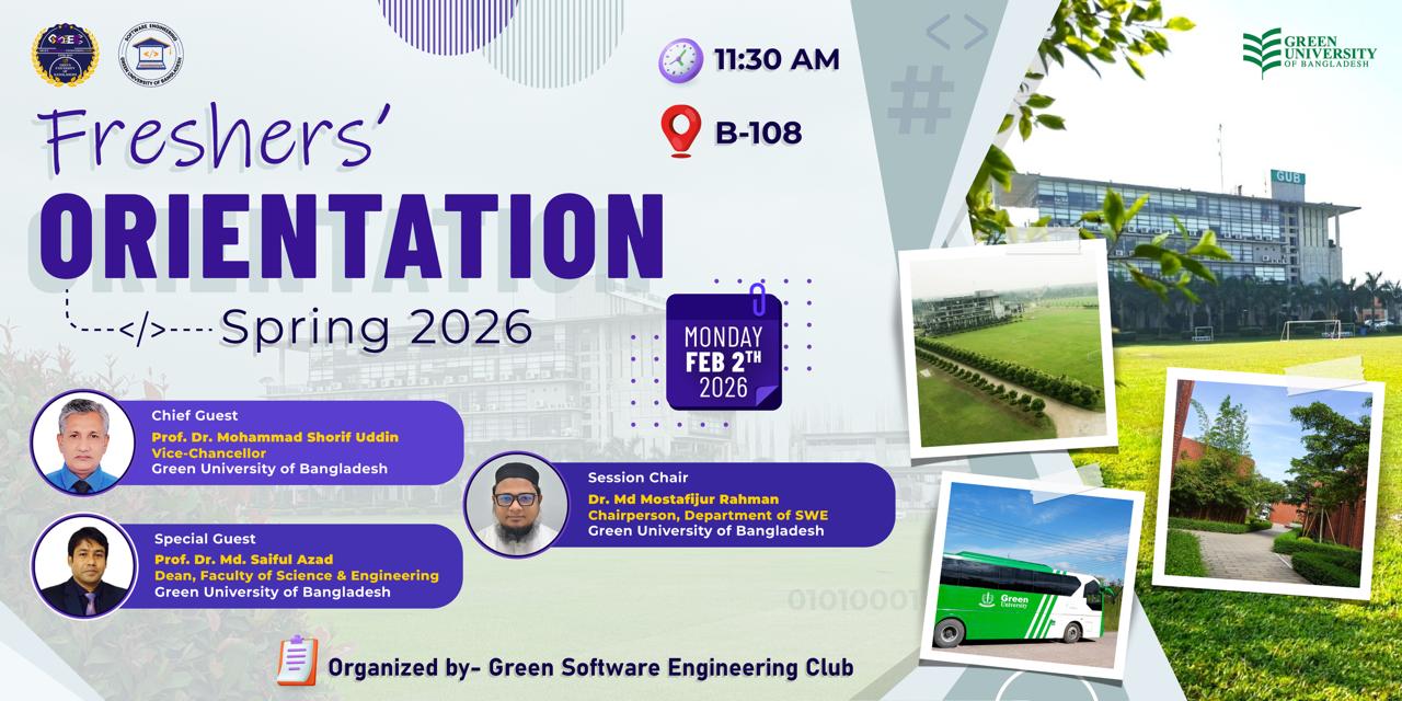 Freshers’ Orientation Program – Spring 2026